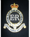 Medium Embroidered Badge - Royal Horse Artillery